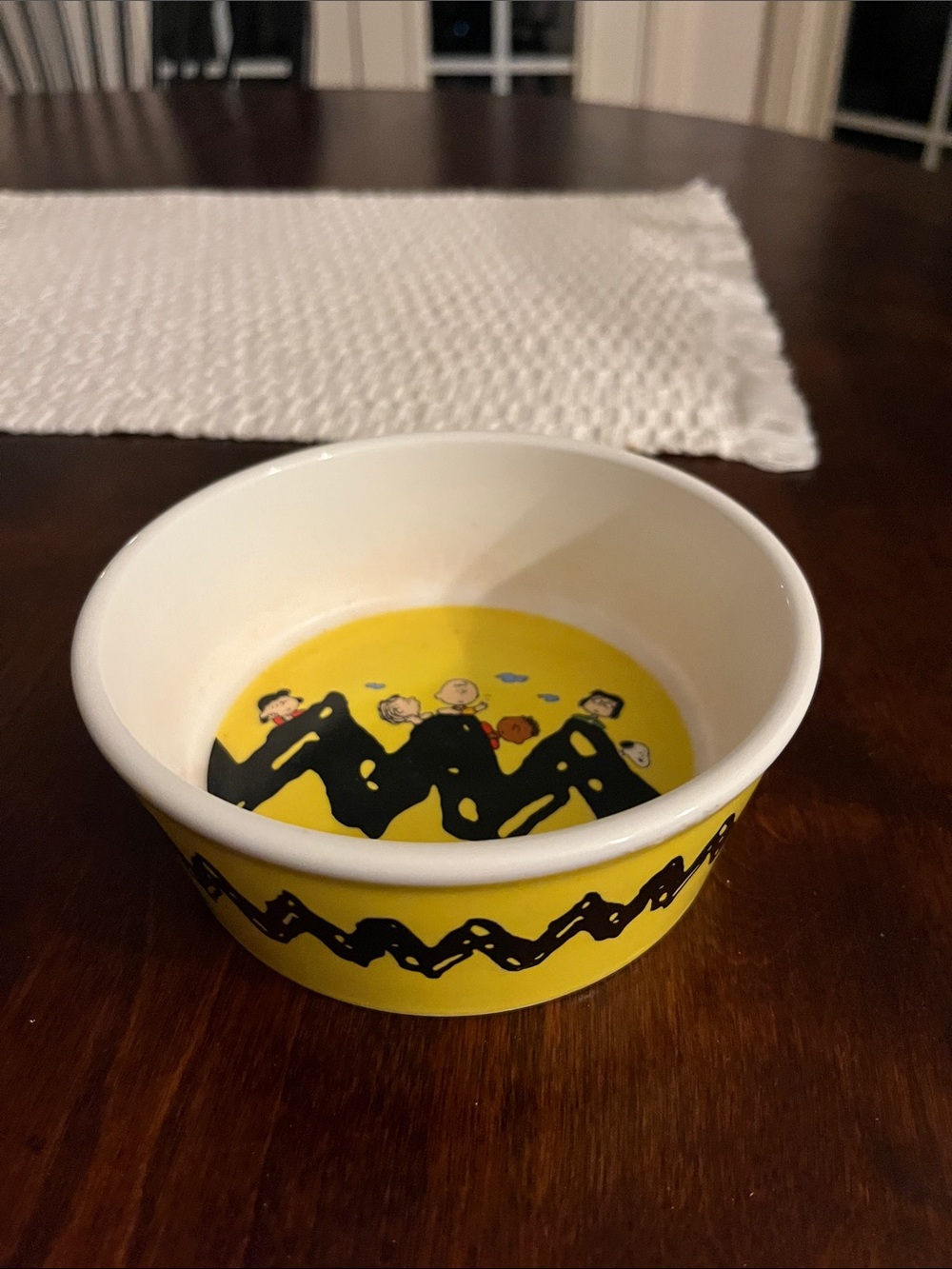 Peanuts pet bowl